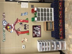 Mailboxes and Classroom Friends Picture Area